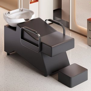 Fauteuil de lavage moderne haut de gamme en céramique pour salon de coiffure - Product Image 1