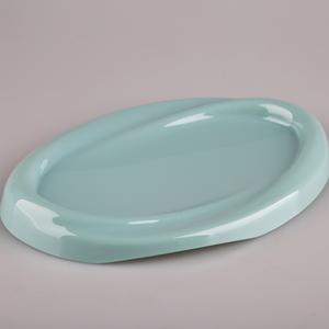 Assiette à salade en mélamine en forme d'arc, 8 pouces, passe au lave-vaisselle, plat de service - Product Image 3