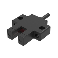Capteur photoélectrique à fente en forme de K AKUSENSE SK-306N-E, largeur 5 mm, sortie NPN, LED rouge, 5-24 VDC, certifié CE, protection contre les courts-circuits