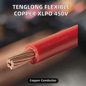 TengLong Flexibele AC-kabels BVR Koper XLPO Geïsoleerd 1-aderig 450V 1*1,5 mm China - Product Image 2
