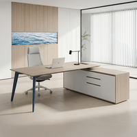 Bureau d'ordinateur moderne réglable, bureau à domicile, table d'étude et d'écriture, poste de travail ergonomique avec structure métallique robuste