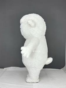 Disfraz Inflable <span class=keywords><strong>de</strong></span> Cordero Blanco <span class=keywords><strong>de</strong></span> 2.2m para Adultos, Ideal para Actuaciones, Bailes y Eventos Festivos - Product Image 5