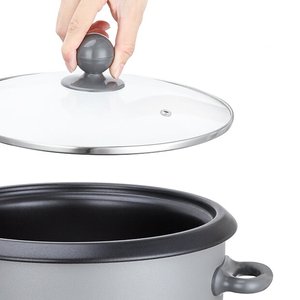 Olla Arrocera Eléctrica de Color Personalizado, Olla Interior Antiadherente de Aluminio, Cocción Automática, Uso Doméstico, Electrodoméstico de <span class=keywords><strong>Cocina</strong></span> Portátil - Product Image 5