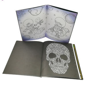 Cahier de peinture pour enfant, carnet d'autocollants réutilisables, impression personnalisée, OEM, 80 pages - Product Image 4