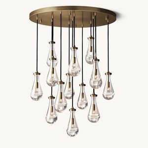 <span class=keywords><strong>Lustre</strong></span> de luxe pour restaurant, hôtel de haute qualité, lampe de plafond intérieure, <span class=keywords><strong>lustre</strong></span> en cristal français pour mariages - Product Image 4