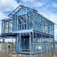 Villa Prefabricada de Lujo de Dos Pisos, Casa con Estructura de Acero Ligero Amueblada, Villas con Estructura de Acero