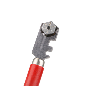 Découpeuse de carreaux de verre professionnel, artisanat de fenêtre pour outil à main, outils couteau en verre à pointe de <span class=keywords><strong>diamant</strong></span> 130mm, portables 1 pièce - Product Image 2