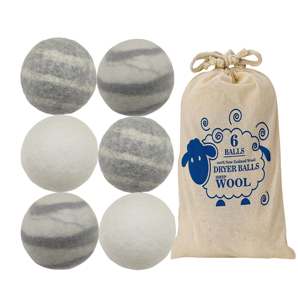Новое поступление, недорогая флисовая Новая Зеландия, многоразовая шерстяная сушилка, шарики, смягчитель, белье, Домашняя Стирка, набор 5/7/9 см, полезная стиральная машина