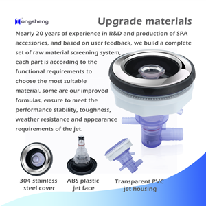 Buse de massage interne pour spa, matériau anti-UV, grande taille, spa extérieur, jet de massage, <span class=keywords><strong>5</strong></span> pouces, LED directionnelle, moderne, portable, 40 - Product Image 4