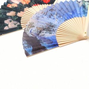Éventail en bambou traditionnel personnalisé à faire soi-même avec un design de dessin animé imprimé pour Halloween, cadeau d'entreprise, décoration de la maison - Product Image 3