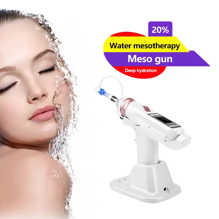 Best Supplier For Sale 3In1 Water Mesotherapy Meso Gun Nano Needle Free Mesotherapy Meso Gun Remove Crow's Feet