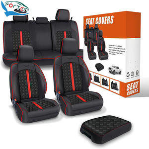 Housse de siège de camionnette, protection de siège de voiture, housses de siège de voiture Toyota, imperméables pour Tacoma SR5 Limited 3e génération 2016-<span class=keywords><strong>2023</strong></span>, housses de siège de camion - Product Image 1