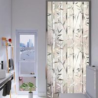 Statische & Selbstklebende Fensterfolie, Balkon-Milchglasfolie, Lichtblockierende Sichtschutz-Dekorfolie für Fenster