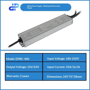 Controlador LED <span class=keywords><strong>DEPU</strong></span> 16.6A 8.5A IP67 Impermeable, 86% de Eficiencia, Salida Única, 12V 24V 200W, Voltaje Constante 180-250V para la Industria - Product Image 5