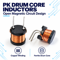 1mH inducteur noyau fil de cuivre Mini starter courant élevé I mot tambour noyau inducteur de puissance