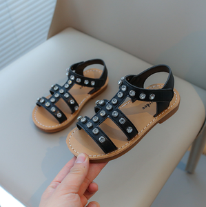 Sandalias para Niñas, Zapatos de Verano, Zapatos de Princesa para Niña Pequeña, Suela Suave, Sandalias Casuales para Niños - Product Image 6