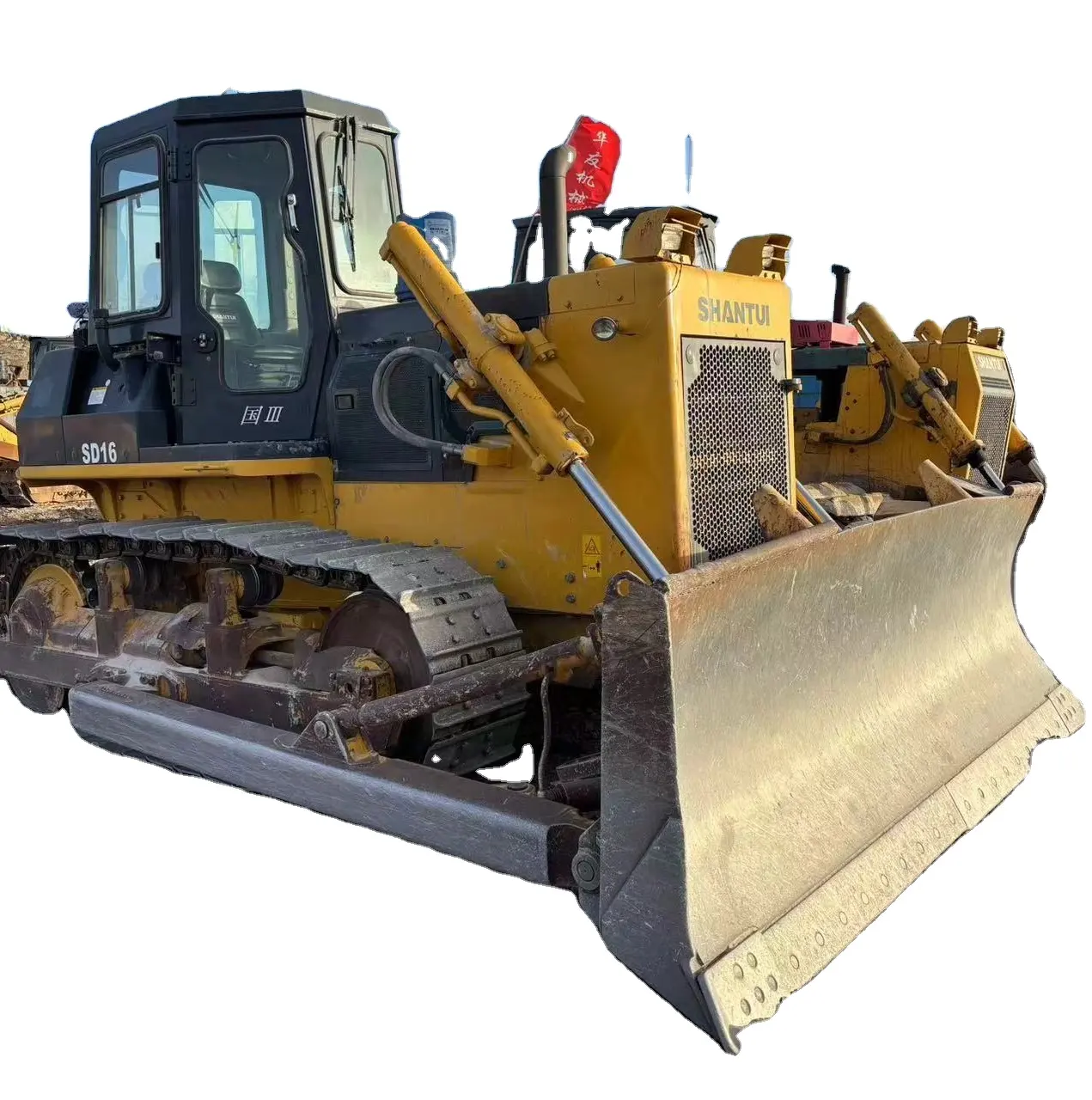 Utilizzati Shantui SD16L bulldozer modelli maturi con prestazioni eccellenti convenienti e di grande valore testato dal mercato