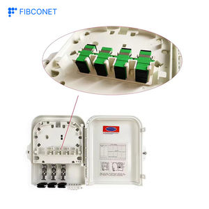 FTTH 내장 1*8 빔 스플리터 8 개 가입자 수용 IP65 ABS + PC 광섬유 액세스 터미널 8 포트 광섬유 터미널 박스 - Product Image 5