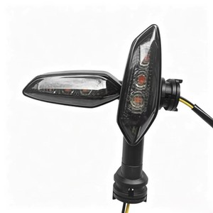 Kit de Luces Intermitentes LED para Motocicleta de Calle, para <span class=keywords><strong>Yamaha</strong></span> R1 <span class=keywords><strong>R6</strong></span> Serie <span class=keywords><strong>FZ</strong></span> MT-07 MT-09, Señales de Giro Delanteras y Traseras - Product Image 1