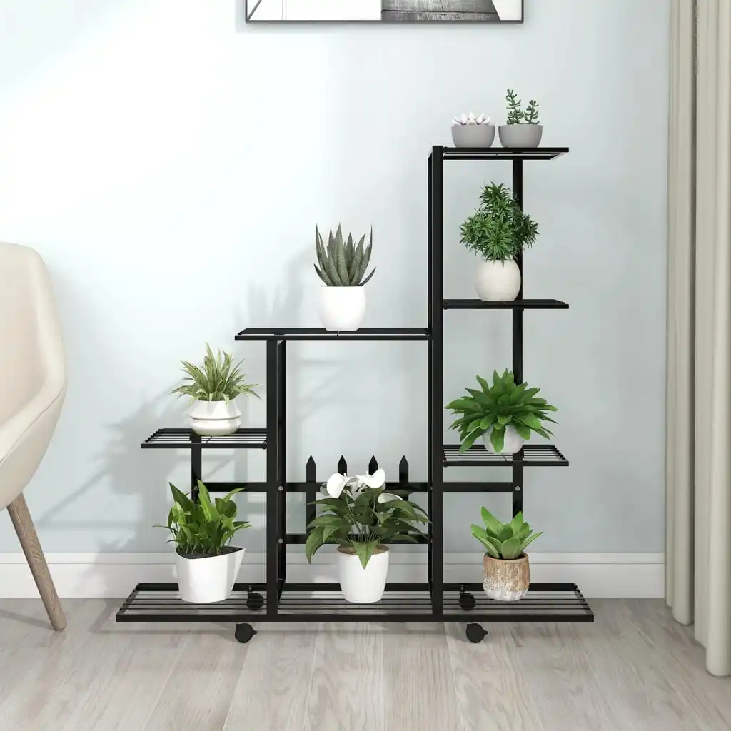 Minghou Métal Plante Stand Rack Multiple Fleur Pot Titulaire Étagère Intérieur Extérieur fleur stand