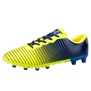 <span class=keywords><strong>Botas</strong></span> <span class=keywords><strong>de</strong></span> fútbol Pu Long Spike para entrenamiento al aire libre, botines <span class=keywords><strong>de</strong></span> fútbol <span class=keywords><strong>de</strong></span> caña alta, duraderos, <span class=keywords><strong>con</strong></span> tacos, talla grande 48. - Product Image 1