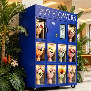 AIT 24-hour Self-service Flower Shop Flower Vending Machine, Fresh Flowers Bouquets Refrigerator Rose Vending Machine 24-hour Se - Product Image 1