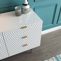 Magnifique Table de Chevet Moderne Minimaliste en Bois Massif, Table de Chevet de Luxe Délicate avec Tiroir, Meuble de Maison – Vente en Gros