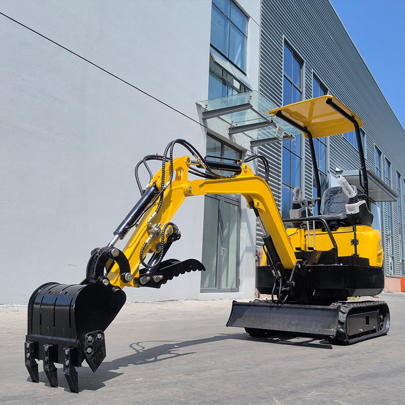 Free Shipping Powerful 1.8 Ton Mini Excavator with Cab Efficient Earth Moving Machinery for Sale and with Precision Control EPA