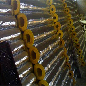 Tube en laine de verre centrifugé avec enveloppe en aluminium 1200*1200 1200*600 1200*300 pour conduites électriques - Product Image 1
