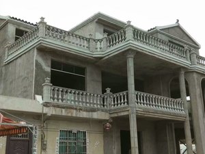 ราวบันไดพลาสติก ABS แบบยุโรป สำหรับตกแต่ง แบบหล่อสำเร็จรูป ใช้ซ้ำได้ แข็งแรง ทนทาน สำหรับใช้ในครัวเรือน รุ่น Reazone RZCL - Product Image 2