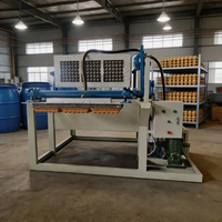 Équipement de formage automatique de pâte à papier rotatif, machine à fabriquer des barquettes à œufs à moules multiples