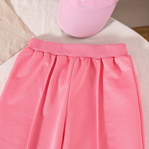 Set 2 Pezzi Primavera 2026 alla Moda: <span class=keywords><strong>Felpa</strong></span> a Righe a Maniche Lunghe e <span class=keywords><strong>Pantaloni</strong></span> a Gamba Larga per Ragazze dai 8 ai 12 Anni - Product Image 4