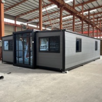 Maison préfabriquée conteneur 20 pieds 40 pieds extensible à vendre petite maison préfabriquée 3 4 5 chambres à coucher