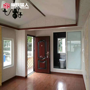 Maison mobile préfabriquée de 20 pieds à 2 chambres, prête à être expédiée de Chine, sur roues, avec extensions coulissantes, maison préfabriquée - Product Image 4