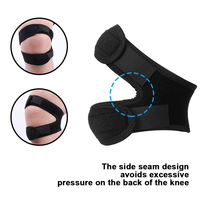 Support de genou double rotule Star Professional en néoprène, bandage de compression, protège-jambe sportif pour la course et la gym