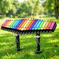 Outdoor Steel-Tuned Xylophone Percussion Instrument Rhythm Master for Playground Equipment