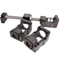 Support de fixation moteur KYDCN C7 C5 SSX12-60 SSX12-57 pour connecter une vis à billes SFU1605/1610 à un moteur pas à pas Nema 23 ou Nema 24