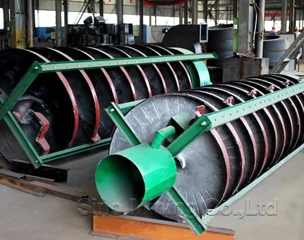 Spiral gravity chute concentrator machine price  Mineral copper gold Ore Concentrator Processing production Plant