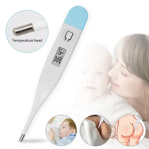 Meilleure vente thermomètre clinique médical avec sonde souple, thermomètre numérique sans <span class=keywords><strong>mercure</strong></span> pour la fièvre orale, rectale - Product Image 2
