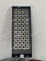 Câble audio multipaire professionnel à faible bruit 40 canaux avec connecteurs XLR et boîtier de scène pour performances live