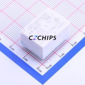 HF7520-005-HSTP Power Relay Through hole,22x16mm 5V 1 Normally Open: 1A (SPST-Normally Open)::: 4 16A-125VAC/8A-250VAC/10A-30VDC - Product Image 1