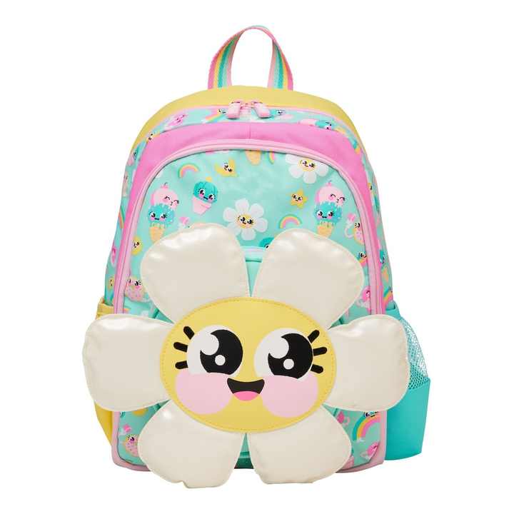 Pattern Print Sunflower Cartoon Backpack