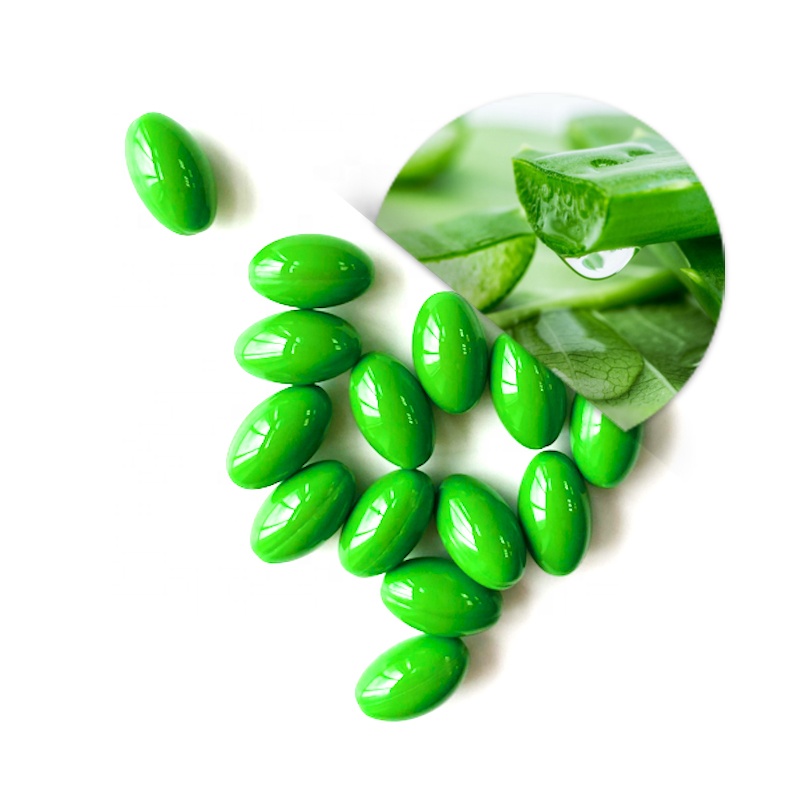 Здоровое Дополнение алоэ вера увлажняющий и отбеливающий в капсулах для вырабатывают иммунитет от заболеваний Отбеливание Красоты