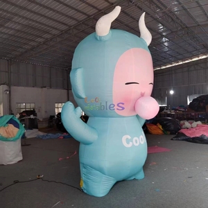 Poupée gonflable 3M pour bébé, motif dessin animé, avec tétine, modèle Cool Inflatable Babies <span class=keywords><strong>GiGi</strong></span> Bond Pig, pour la publicité en magasin de produits pour bébés - Product Image 4