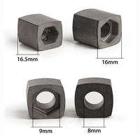 Bloc conducteur à six pans pour Great Wall, diamètre extérieur 14 mm 16 mm, en carbure de tungstène, pour pièces de rechange de machine de découpe à fil WEDM Datie