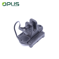 Aislante de Material PP Negro para Cerca Eléctrica, Modelo JYZ028, Compatible con Cuerdas de 8 mm para Seguridad Agrícola