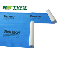 Rouleau de film protecteur auto-adhésif en feutre non tissé respirant et imperméable pour la protection des sols – Vente en gros