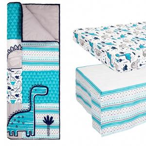 Phim Hoạt Hình Động Vật Khủng Long Rừng Mền Bán Buôn Bé Cậu Bé Cũi Giường Cũi Bộ Đồ Giường Bộ - Product Image 4