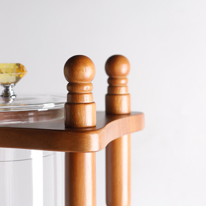 Machine à café froid L-Beans, 6-8 portions, tube unique, support en verre et bois, style rétro luxueux, pour usage domestique - Product Image 2