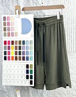 Tela de Punto Acanalado de Doble Cara de Poliéster y Spandex, Elástica en 4 Direcciones, Transpirable, Suave, Interlock, para Ropa Deportiva y Vestidos